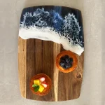 accessoire cuisine planche découper motif vague