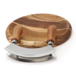planche à découper ronde en bois