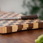 accessoire cuisine planche découpe damier