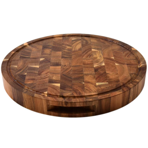 Planche à découper bois d'acacia - forme ronde