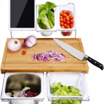 planche à découper bois modulable et pratique