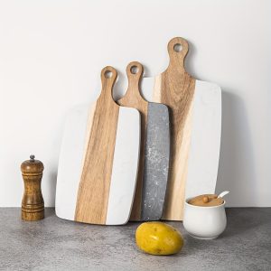 Planche à découper - Bois et Marbre