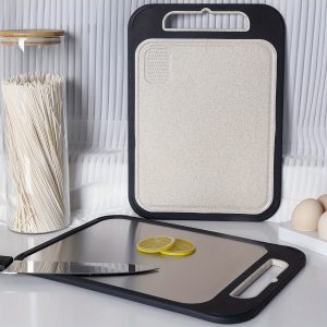 Planche à découper inox double paroi